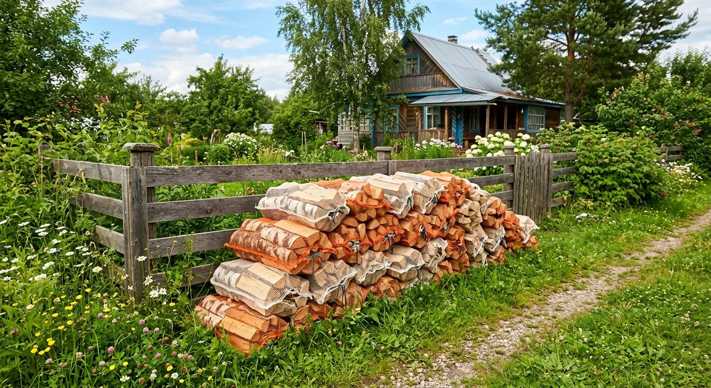 Дрова для дачи в Уфе
